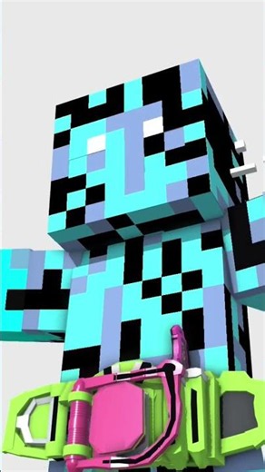 fnf Andro 2024 and Kamen rider gamer gaming Minecraft animation prisma3d template Kamen rider ex-aid