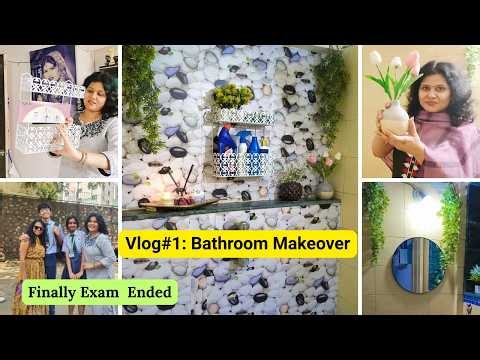 Vlog#1 Bathroom Makeover | Small Bathroom Decoration Ideas