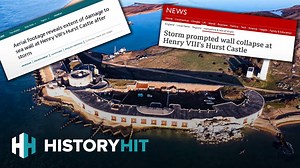 HENRY VIII's Coastal Fortress | Hurst Castle COLLAPSE!!!
