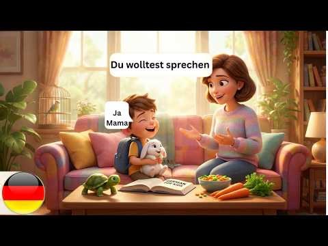 Learn German with Daily Conversations (A1-A2) | Real Family Dialogues