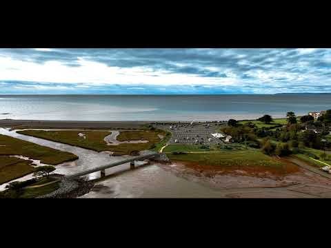 Drone view of - Budliegh Salterton - Devon