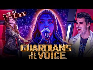 Awesome Songs from GUARDIANS OF THE GALAXY Vol. 1-3 on The Voice | Top 10