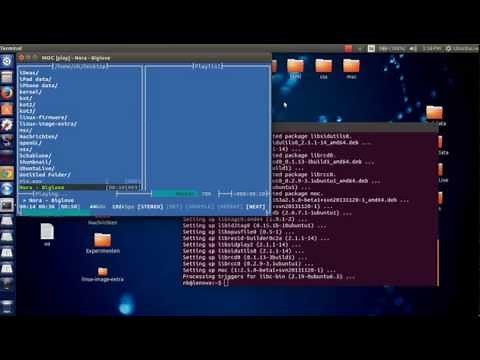Play music via Terminal on Ubuntu