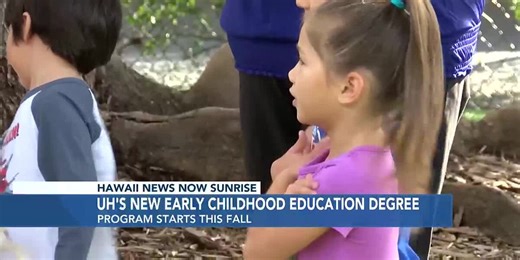 UH Manoa to offer new early childhood education program this fall