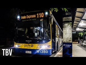 SEQ, AU: 110 OB: Queen Street Bus Station Stop 1C to Inala Bus Station via Archerfield