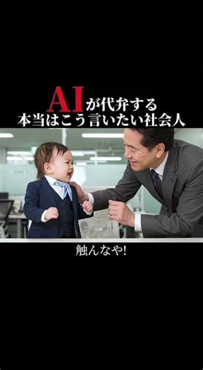 【言えるなら言いたいw】#ai #赤ちゃん #上司 #shorts