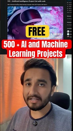 Free 500+ AI and Machine Learning Projects