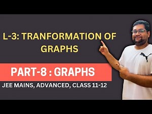 PART 8: Play with Graphs | Transformation of Graphs | Learn how to draw graph | JEE Mains/ Advanced