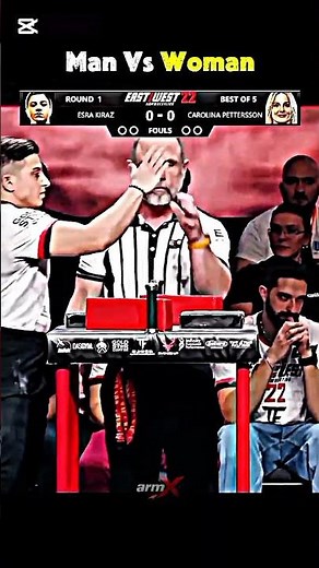 Man vs Woman Arm Wrestling… Unexpected Winner! 😳💪