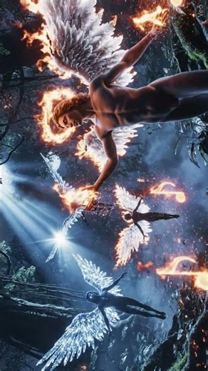 Ethereal Angels & Fire Music | Cinematic Visuals