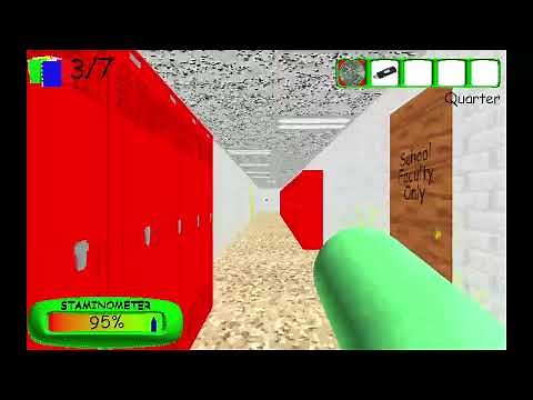 Student is Cheating (Baldi's Basics Mod) Gameplay