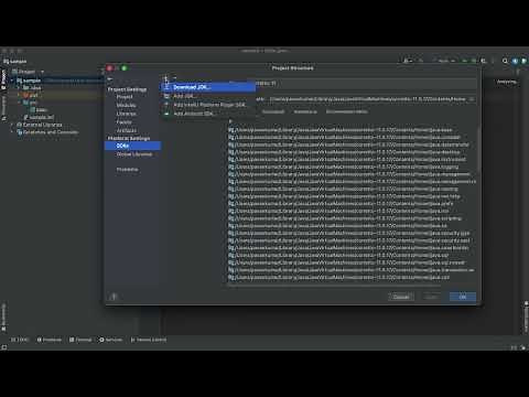 Easy way to setup Java SDK/JDK in IntelliJ #java #intellij #jdk