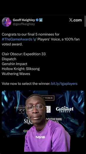 WHY IS THERE 2 GATCH GAMES ON THIS LIST? 😭 #Meme #gamingcommunity #gaming #gamingontiktok #gameoftheyear