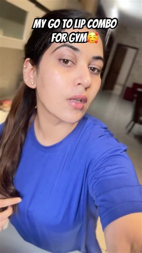 Lip combo for Gym #lipcombo #lipstickcombo #lipstick #lipsticktutorial #fentybeauty #loreal #lips