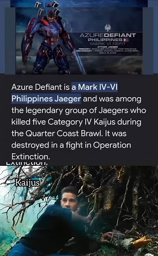Azure Defiant: The Last Standing Jaeger in Operation Extinction