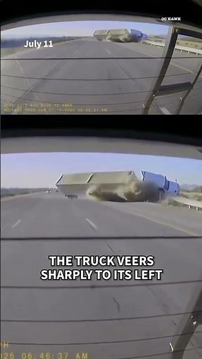 Crazy Big Rig Crash in California causes huge accident on the I-10