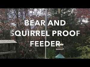 Crank up bird feeder pole