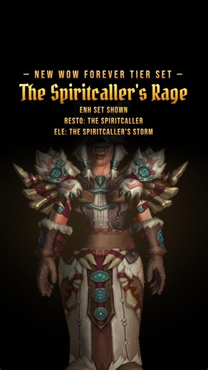 Dwarf Shaman in the NEW Tier Set | WoW Forever | Female Version