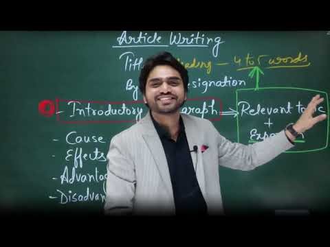 Article writing by dear sir | article writing tips and tricks