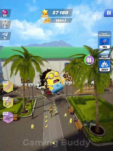 Minion Rush Hollywood Studio FAIL! 🤦‍♂️🎬 (Part 05) #Shorts