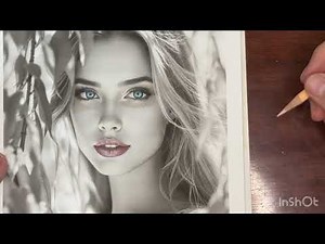 Adult coloring-grayscale eyes and skin tones tutorial for beginners starting out silly. lol