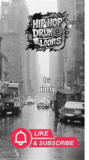 85 BPM Hip Hop Drum Loop – Soulful Boom Bap Groove