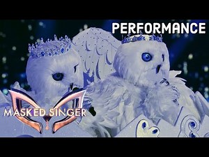 Snow Owls sing “Because You Loved Me” by Celine Dion | THE MASKED SINGER | SEASON 4