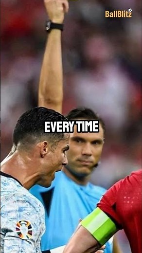 UEFA gave Ronaldo the worst possible ref for the final.💔😤