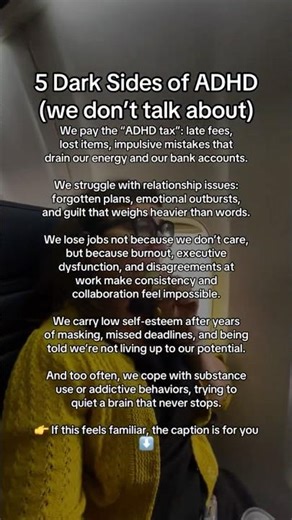 🌒 The Dark Side of ADHD