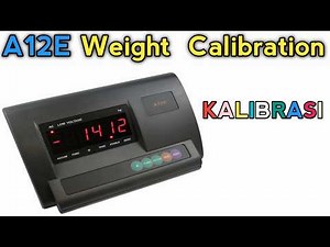 A12E Indicator Calibration Step by Step | Easy Kalibrasi Guide