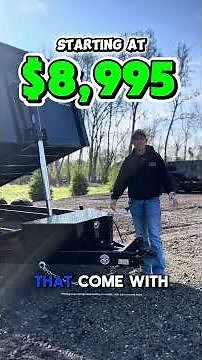 🚨 QSA 7x14 Dump Trailers – Starting at JUST $8,995! 🚨 #DumpTrailer #TrailerDeals #WorkSmar #shorts