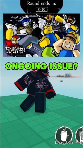 Forsaken STILL has a big issue... #roblox #forsaken