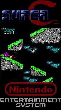 33.Super C NES Gameplay #5 #videogames #gaming #retrogaming