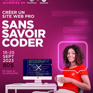 19 reactions | Apprenez à créer un site web professionnel sans savoir coder ! Inscrivez-vous au +243827474838 | NDAKA | Facebook