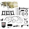 FITech Fuel Injection 36133: 36133 Go EFI 3x2 Tri Power 600 HP Classic Gold EFI System With Go Fuel 340 LPH In-Tank & Go Fuel Tight Fit Regulator Master Kit - JEGS
