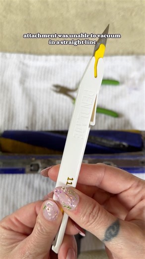 2.1K views · 1.3K reactions | Why is it so hard to clean the tools that help us clean? I’ve said it before and I’ll say it again- I believe I could make cleaning tools that are easier to maintain. I just need, ya know, millions to make it happen 螺 #dysonvacuum #dysoncleaning #vacuumcleaning | Sarah McGlory | Facebook