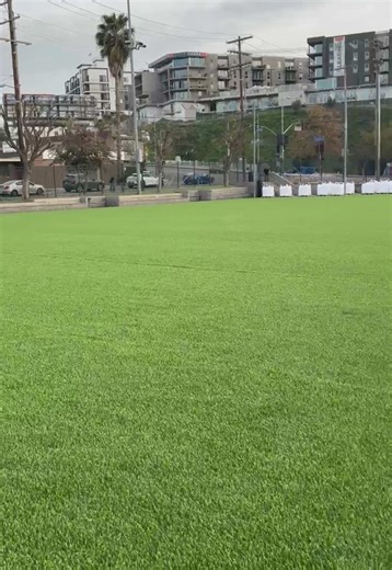 Update: we’ve laid artificial turf on this entire soccer field. Job’s almost complete 🫡 Interested in installing turf in your home or commercial property? DM us or call/text us at (562) 322-5424 📍Serving SoCal #soccerfield #artificialgrassinstall