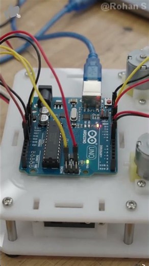 DIY IOT project 3d scanner using ultrasonic sensor and Arduino and Laptop application #DIY #Arduino