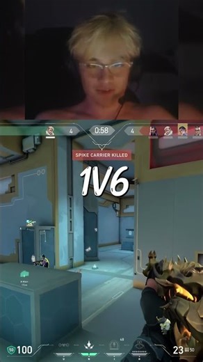 1v6 But He's Using Aimbot | canezerraa