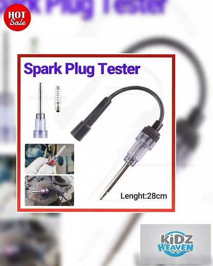 Spark Plug Tester In Line Ignition System Detector Coil Test Tools Engine