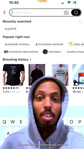 Temu ka faidyso qima jaban isticmaal code ka kcp5478 0£ gifts Temu #temushopping #temufrance