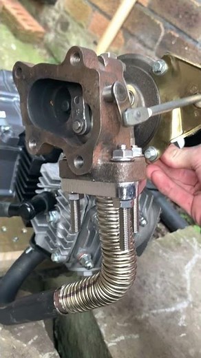 Turbo Pit Bike Engine 110cc (Made Without A Welder)