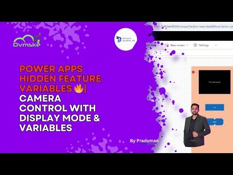 Power Apps Hidden Feature🔥 | Camera Control with Display Mode & Variables