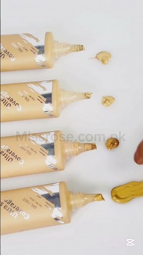 Miss Rose Ultra Strong Coverage Foundation | Full coverage | long-lasting & airbrushed finish