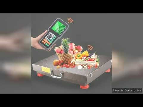 New Wireless Electronic Scale Commercial Platform Scale 300kg 600kg Separate Precision Weighing Elec