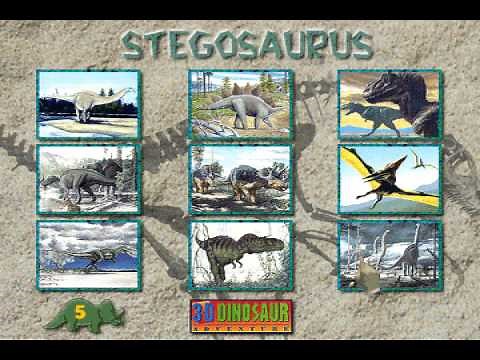 Name-A-Saurus from 3-D Dinosaur Adventure MS-DOS/Packard Bell Version