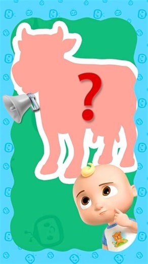 Listen with your EARS and Guess The Animal Sounds! 🐮🐷🐔 #shorts #animals