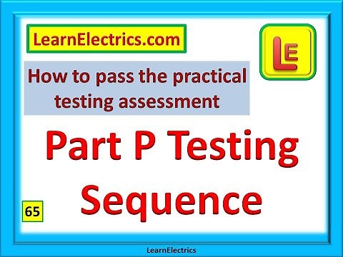 PART P TESTING ASSESSMENT. How to prepare for the practical on-site testing element.