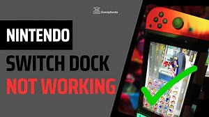 Nintendo switch dock not working