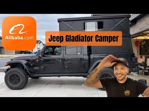 I Bought an Alibaba Camper and Installed It Solo on My Jeep Gladiator